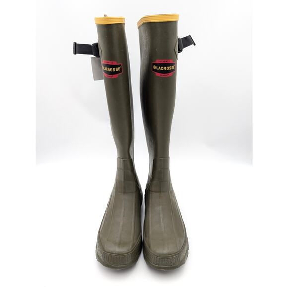 LaCrosse Grange 18" Waterproof Rubber Hunting Boot Men's Green Size US5 - Picture 2 of 10